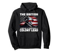 The British Blew A 13 Colony Lead Funny George Washington Sudadera con Capucha