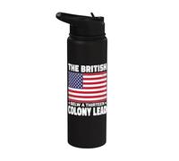 The British blew a thirteen colony lead funny 4th of july Stainless Steel Insulated Water Bottle