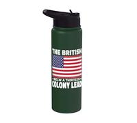The British blew a thirteen colony lead funny 4th of july Stainless Steel Insulated Water Bottle
