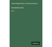 The British Critic: Vol. I