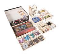 The Broken Token - Betrayal at House on the Hill 2. ed. 3. ed. y Baldur's Gate y expansiones Organizador de juegos de madera - Caja organizador