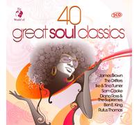 Diana Ross / The Drifters / Brow – 40 Great Soul Classics – CD – Zyx Music