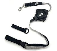 The Buddy System Retract A Buddy - Cinturón retráctil Manos Libres para Caminar, Trotar, Correr, Senderismo y Entrenamiento de Perros pequeños