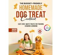 The Budget-Friendly Homemade Dog Treat Cookbook: Vet-Approved Dog Treat Recipes Using Pantry Staples - Easy Zero-Waste Treats for Training, Chewing & ... Homemade Dog Food Cookbook Series)