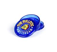 The Bulldog Amsterdam Amoladora de plástico | 3 piezas de plástico acrílico azul amoladora para papel de balanceo tamaño King