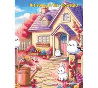 The Bunny & The Snowballs: Cute and Cozy Japanese Birds and Rabbit coloring for Kids and Adults