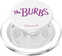 The ’Burbs Pink and Blue Retro Logo PopSockets PopGrip para MagSafe