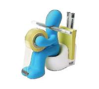 The Butt Station Office Supplies - Fun Tape Dispenser - Fun And Cool Desk Accessories Holder with Tape Roll, Paper Clips, Sticky Notes And Pen Include