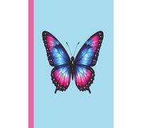 The Butterfly • Baby Blue • For Women, Teens, & Girls: Aesthetic Cute & Pretty Lined Writing Journal | Diary | Notebook | Composition Book | Logbook | ... Notes, Planning, & Daily Use | 100 Pages