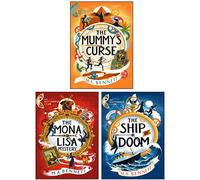 The Butterfly Club 3 Books Collection Set By M.A. Bennett (The Ship of Doom, The Mummy's Curse, The Mona Lisa Mystery)