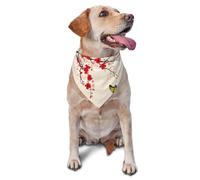 The Butterfly Is In Full Bloom - Bufanda triangular para mascotas con estampado gráfico para perros y gatos, bandana ajustable para mascotas y sesiones de fotos