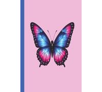 The Butterfly • Passionate Pink • For Women, Teens, & Girls: Aesthetic Cute & Pretty Lined Writing Journal | Diary | Notebook | Composition Book | ... Notes, Planning, & Daily Use | 100 Pages