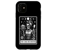 The Cake Decorator Tarot Esqueleto Decorador Tarot Tarjeta Carcasa para iPhone 11
