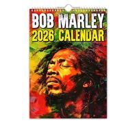 The Calendar King // Bob Marley - Calendario de pared 2025/música/creativo (a todo color, tamaño A3)
