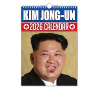 The Calendar King // Kim Jong-Un - Calendario de pared 2026 (a todo color, tamaño A4)