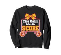 The Calm Before The Score Cheer Competition Coach Sudadera