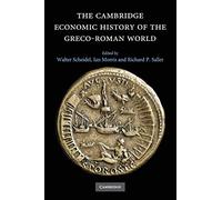 The Cambridge Economic History of the Greco-Roman World Paperback