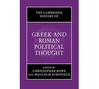 The Cambridge History of Greek and Roman Political Thought Paperback (The Cambridge History of Political Thought)