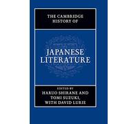 The Cambridge History of Japanese Literature