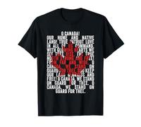 The Canadian National Anthem Beautiful Historical Camiseta