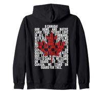 The Canadian National Anthem Beautiful Historical Sudadera con Capucha