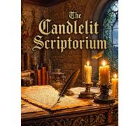 The Candlelit Scriptorium: A Guided Dark Academia Coloring Book: Colored Pencil Reference Pages Paired With Gothic Library Line Art - Illustrated ... Interiors for Teens & Adult Beginners