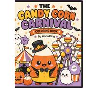 The Candy Corn Carnival: A Cute Kawaii Halloween Coloring Book of Spooky Carnival Rides, Sweet Treats, Ghosts, Pumpkins, and Candy Corn Fun