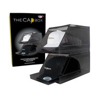 The CapBox 2.0 - Organizador de sombreros para gorras de béisbol, bandeja deslizante apilable para sombreros y soporte para sombreros, contenedor de almacenamiento para gorras, 2 años de garantía, se