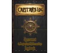 The Capitan's Log. Password & Important Information Logbook: Alphabetical Password Notebook & Personal Organizer, Logins, Contacts, and Key Details - All in One Safe Place (6x9)