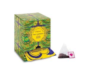 The Capsoul | Infusión cítrica con notas aromáticas frescas | Infusión de rosa mosqueta, hibisco, naranja y limón - 1 x 15 infusores piramidales