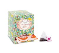The Capsoul | Té blanco agridulce con mandarina | Delicado té blanco con frescas notas cítricas balsámicas - 1 x 15 infusores piramidales