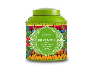 The Capsoul Téganel Verde, Jengibre & Cúrcuma 100g