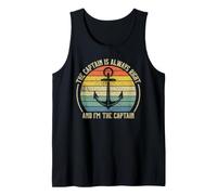 The Captain Is Always Right and I'm The Captain Camiseta sin Mangas