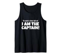 The Captain is Always Right - Capitan Camiseta sin Mangas
