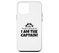 The Captain Is Always Right (Negro) Navegación Divertida Carcasa para iPhone 12 Mini