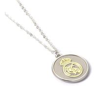 The Carat Shop Colgante de plata del Real Madrid con escudo de oro