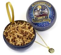 Harry Potter Hogwarts - Collar en bola de navidad Mujer Collar Dorado Aleación de Zinc