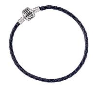 The Carat Shop Harry Potter - Pulsera de Cuero Negro 18cm