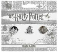 The Carat Shop Harry Potter: Set of 3 Spacer Beads - Hogwart'S Castle, Sorting Hat, Time Turner