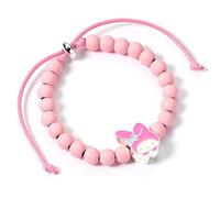 The Carat Shop Hello Kitty - Pulsera de cuentas rosas con dije My Melody