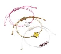 The Carat Shop Juego de pulseras de la amistad Molang y Piu Piu