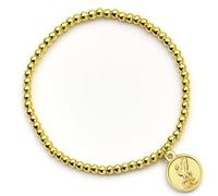 The Carat Shop Liverpool Football Club - Pulsera de cuentas con escudo, talla única, Aleación de zinc: 93% zinc, 3% cobre y 4% aluminio, No es una piedra preciosa