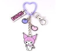 The Carat Shop Llavero con dijes de Hello Kitty Kuromi