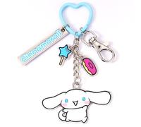 The Carat Shop Llavero de Hello Kitty Cinnamoroll con dijes