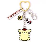 The Carat Shop Llavero de pompompurina de Hello Kitty con dijes