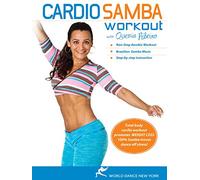 The Cardio Samba Workout: Brazilian samba fitness classes, Samba how-to, Samba dance instruction with Quenia Ribeiro [DVD] [ALL REGIONS] [NTSC] [WIDESCREEN] [Reino Unido]