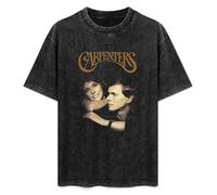 The Carpenters Classic Pop Duo Karen Richard Mens T-Shirt Unisex Black Top tee XL
