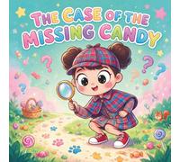 The Case of the Missing Candy: Big, Simple and Easy Detective Coloring Book for Girls | 40 Bold Mystery Pages with Zara | Ages 4-8 | Fun Gift | Boys Version Available