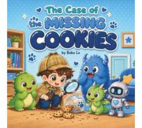 The Case of the Missing Cookies: Big, Simple and Easy Detective Coloring Book for Boys | 40 Bold Mystery Pages with Kai | Ages 4-8 | Fun Gift | Girls Version Available