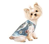 The Cat in the Snow - Camisetas para perros, ropa suave y transpirable, fácil de poner y quitar, adecuada para mascotas pequeñas